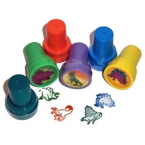 RTD-1489 : Dinosaur Stamps at Dinosaur Party Favors
