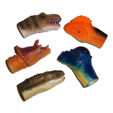 Colorful Dinosaur Finger Puppets