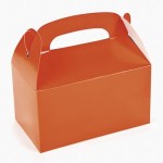 Orange Treat Boxes for Party Favors