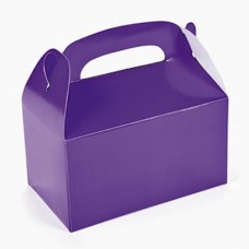 Purple Treat Boxes for Party Favors