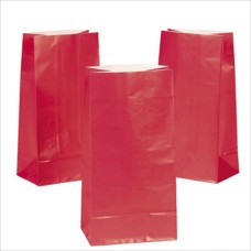 Red Paper Treat Bags