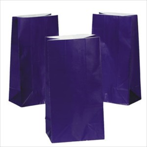 RTD-2319 : Purple Paper Treat Bags at RTD Gifts