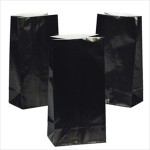 Black Paper Treat Bags