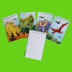 Dinosaur Spiral Notebook Drawing Pad Party Favor