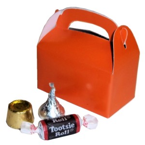 RTD-2624 : Mini Orange Treat Box for Party Favors at RTD Gifts