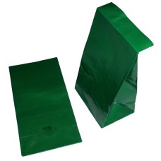 Mini Green Paper Treat Bags