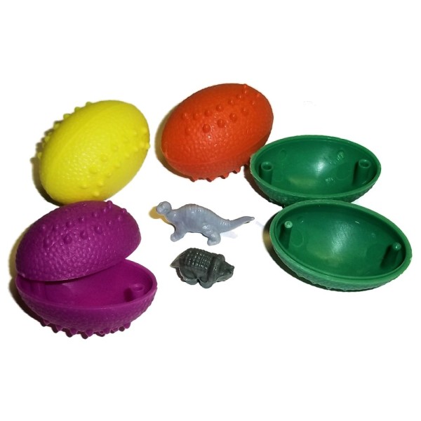 25 Pack Dinosaur Eggs with Baby Dino Inside Plastic Toy Birthday Party Favors 25 Pack Dinosaur Eggs with Baby Dino Inside Plastic Toy Birthday Party Favors